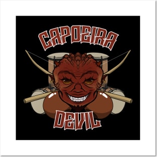 Capoeira Devil Posters and Art